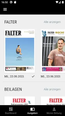 Falter ePaper android App screenshot 12